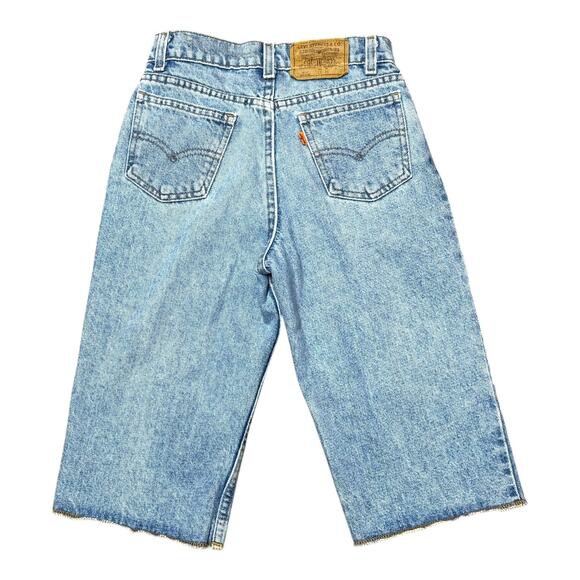 Levi's 550 Orange Tab Vintage Retro 90s Denim Jean Shorts 12 26x13 - Picture 1 of 6